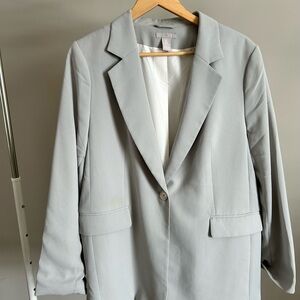 Women's Gray Blazer